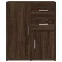 Brown oak engineered wood sideboard 60x31x70 cm by , Sideboards - Ref: Foro24-840484, Price: 82,22 €, Discount: %