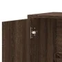 Brown oak engineered wood sideboard 60x31x70 cm by , Sideboards - Ref: Foro24-840484, Price: 82,22 €, Discount: %