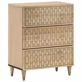 Auxiliary cabinet solid mango wood 60x33x75 cm by , Sideboards - Ref: Foro24-358251, Price: 159,41 €, Discount: %