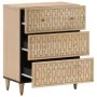Armario auxiliar madera maciza de mango 60x33x75 cm de , Aparadores - Ref: Foro24-358251, Precio: 159,41 €, Descuento: %