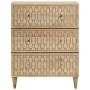 Armario auxiliar madera maciza de mango 60x33x75 cm de , Aparadores - Ref: Foro24-358251, Precio: 159,41 €, Descuento: %