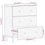Zusatzschrank massives Mangoholz 60x33x75 cm von , Sideboards - Ref: Foro24-358251, Preis: 159,41 €, Rabatt: %