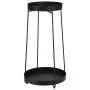 H&S Collection 2-piece pot holder black metal by , Pot stands - Ref: Foro24-447563, Price: 28,68 €, Discount: %
