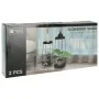 H&S Collection 2-piece pot holder black metal by , Pot stands - Ref: Foro24-447563, Price: 28,68 €, Discount: %