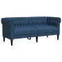 Juego de sofás 2 piezas tela azul by , Sofas - Ref: Foro24-3209206, Price: 647,86 €, Discount: %