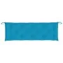 Cojín de banco de jardín tela Oxford azul 150x50x7 cm by , Cushions for chairs and sofas - Ref: Foro24-361606, Price: 39,72 €...