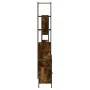 3 pcs bathroom furniture set smoked oak plywood by , Bathroom furniture - Ref: Foro24-3214677, Price: 174,93 €, Discount: %