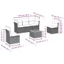 Set mit 6 Gartensofas mit Kissen synthetisches Rattangrau von , Gartensets - Ref: Foro24-3255879, Preis: 413,20 €, Rabatt: %