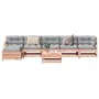 7-teiliges Gartenmöbel-Set aus massivem Tannenholz Douglasie von , Gartensets - Ref: Foro24-3250618, Preis: 387,27 €, Rabatt: %