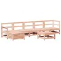 7-teiliges Gartenmöbel-Set aus massivem Tannenholz Douglasie von , Gartensets - Ref: Foro24-3250618, Preis: 387,27 €, Rabatt: %