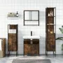 Badmöbel-Set 4-teilig geräuchertes Eichensperrholz von , Badezimmermöbel - Ref: Foro24-3214707, Preis: 232,33 €, Rabatt: %