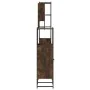 Bathroom furniture set 4 pcs smoked oak plywood by , Bathroom furniture - Ref: Foro24-3214707, Price: 231,41 €, Discount: %
