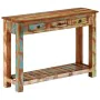 Mesa consola madera maciza reciclada 110x30x76 cm by , Closets and storage - Ref: Foro24-376705, Price: 266,05 €, Discount: %