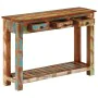 Mesa consola madera maciza reciclada 110x30x76 cm by , Closets and storage - Ref: Foro24-376705, Price: 266,05 €, Discount: %