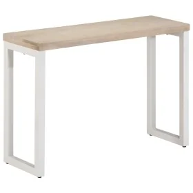 Mesa consola madera maciza de mango y hierro 110x35x76 cm by , Side tables - Ref: Foro24-376707, Price: 159,94 €, Discount: %