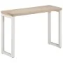 Mesa consola madera maciza de mango y hierro 110x35x76 cm by , Side tables - Ref: Foro24-376707, Price: 159,94 €, Discount: %