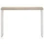 Mesa consola madera maciza de mango y hierro 110x35x76 cm by , Side tables - Ref: Foro24-376707, Price: 159,94 €, Discount: %
