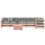 7-teiliges Gartenmöbel-Set und Kissen aus Douglasienholz von , Gartensets - Ref: Foro24-3250878, Preis: 838,98 €, Rabatt: %