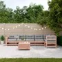 Juego de muebles jardín 7 pzas y cojines madera abeto Douglas de , Conjuntos de jardín - Ref: Foro24-3250878, Precio: 838,98 ...