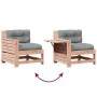 Juego de muebles jardín 7 pzas y cojines madera abeto Douglas de , Conjuntos de jardín - Ref: Foro24-3250878, Precio: 838,98 ...