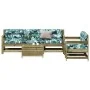 Set Gartenmöbel 6-teilig und Kissen aus imprägniertem Kiefernholz von , Gartensets - Ref: Foro24-3250827, Preis: 574,47 €, Ra...