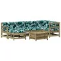 7-teiliges Gartenmöbel-Set und Kissen aus imprägniertem Kiefernholz von , Gartensets - Ref: Foro24-3250955, Preis: 668,10 €, ...