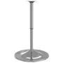 High bar table base chrome steel 45x90 cm by , Table accessories - Ref: Foro24-4007195, Price: 63,55 €, Discount: %