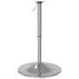 High bar table base chrome steel 45x90 cm by , Table accessories - Ref: Foro24-4007195, Price: 63,55 €, Discount: %