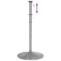 High bar table base chrome steel 45x90 cm by , Table accessories - Ref: Foro24-4007195, Price: 63,55 €, Discount: %