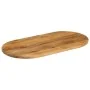 Ovale Tischplatte aus massivem Mangoholz 120x60x2,5 cm von , Tischplatten - Ref: Foro24-370150, Preis: 113,97 €, Rabatt: %