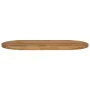 Oval solid mango wood table top 120x60x2.5 cm by , Table tops - Ref: Foro24-370150, Price: 113,97 €, Discount: %