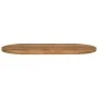 Ovale Tischplatte aus massivem Mangoholz 120x60x2,5 cm von , Tischplatten - Ref: Foro24-370150, Preis: 113,97 €, Rabatt: %