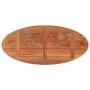 Tablero de mesa ovalado madera maciza de acacia 110x40x2,5 cm de , Tableros para mesas - Ref: Foro24-370801, Precio: 58,77 €,...