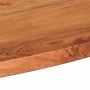 Ovale Tischplatte aus massivem Akazienholz 110x40x2,5 cm von , Tischplatten - Ref: Foro24-370801, Preis: 58,77 €, Rabatt: %