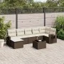 Set sofás de jardín 8 piezas y cojines ratán sintético marrón de , Conjuntos de jardín - Ref: Foro24-3220492, Precio: 508,42 ...