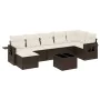 Set sofás de jardín 8 piezas y cojines ratán sintético marrón de , Conjuntos de jardín - Ref: Foro24-3220492, Precio: 508,42 ...