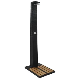 WPC synthetic rattan garden shower by vidaXL, Pool and spa accessories - Ref: Foro24-44750, Price: 150,60 €, Discount: %