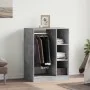 Grauer Schrank aus Holzwerkstoff 77x48x102 cm von , Kommoden-Organizer und Bar-Kleiderbügel - Ref: Foro24-840810, Preis: 89,6...