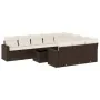 Set de sofás de jardín 11 pzas cojines ratán sintético marrón by , Garden sets - Ref: Foro24-3219493, Price: 709,81 €, Discou...
