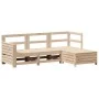 Set Gartensofas 4 Stück massives Kiefernholz von , Gartensets - Ref: Foro24-3250768, Preis: 255,39 €, Rabatt: %