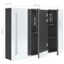 Mueble de baño con espejo LED 89x14x62 cm de vidaXL, Tocadores de baño - Ref: Foro24-326527, Precio: 161,67 €, Descuento: %