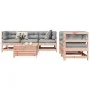 Juego de sofás de jardín 6 pzas madera maciza de abeto Douglas by , Garden sets - Ref: Foro24-3250806, Price: 371,17 €, Disco...