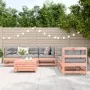 Juego de sofás de jardín 6 pzas madera maciza de abeto Douglas by , Garden sets - Ref: Foro24-3250806, Price: 371,17 €, Disco...