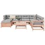 Set of garden sofas 8 pcs solid fir wood Douglas by , Garden sets - Ref: Foro24-3250574, Price: 472,78 €, Discount: %