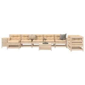 Set Gartensofas 10 Stück massives Kiefernholz von , Gartensets - Ref: Foro24-3250664, Preis: 600,11 €, Rabatt: %