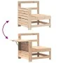Set of garden sofas 10 pcs solid pine wood by , Garden sets - Ref: Foro24-3250664, Price: 600,11 €, Discount: %