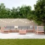 Set of garden sofas 10 pcs solid fir wood Douglas by , Garden sets - Ref: Foro24-3250666, Price: 661,25 €, Discount: %