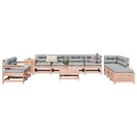 Set of garden sofas 11 pcs solid fir wood Douglas by , Garden sets - Ref: Foro24-3250630, Price: 708,09 €, Discount: %