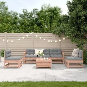 6 pcs garden furniture set and Douglas fir wood cushions by , Garden sets - Ref: Foro24-3250742, Price: 550,57 €, Discount: %