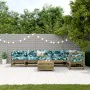 7-teiliges Gartenmöbel-Set und Kissen aus imprägniertem Kiefernholz von , Gartensets - Ref: Foro24-3250871, Preis: 789,49 €, ...